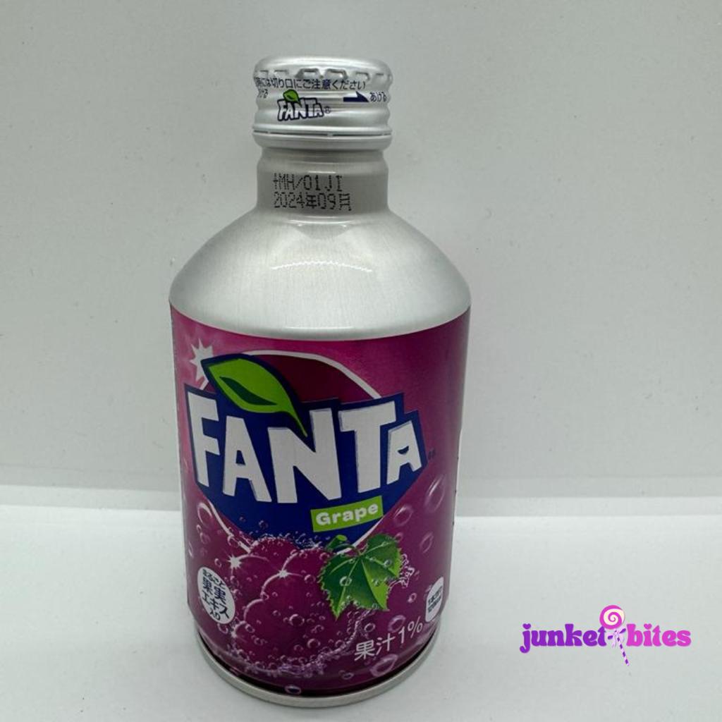 Fanta Grape (Japan) Metal Bottle 300ml – Junket Bites